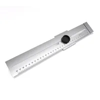 BAUHELD Streichmaß Metall 300 mm