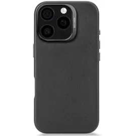 decoded iPhone 16 Pro Leder Case schwarz