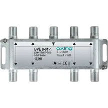 Axing Kabel-TV Verteiler 8-fach 5 - 1218MHz