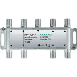 Axing Kabel-TV Verteiler 8-fach 5 - 1218MHz
