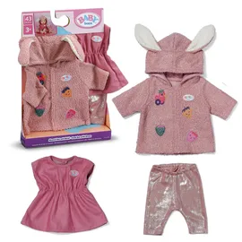 BABY BORN Mantel Set mit Kleid Mehrfarbig (43cm)