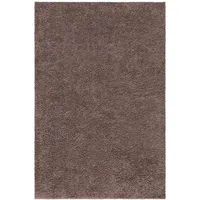 Carpet City Shaggy", braun, B:100cm H:30mm L:200cm, Polypropylen, Teppiche