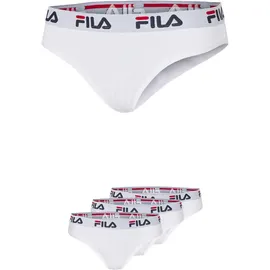 Fila Brasilslip 3 St. rot/weiß M