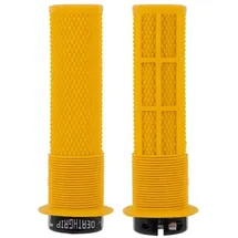 DMR DeathGrip Brendog 2 Fahrradgriffe Lock On gelb 133 mm