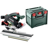 METABO Akku-Handkreissäge KS 18 LTX 57 BL in Metabox, ohne AKKU, mit Kappschiene, mit Auslaufbremse, Kreissäge, Säge 691223000