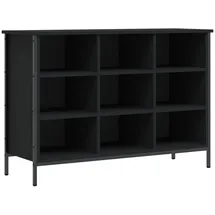 vidaXL Schuhregal 100 x 70 x 35 cm schwarz