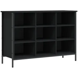 vidaXL Schuhregal 100 x 70 x 35 cm schwarz
