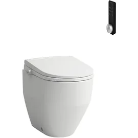 Laufen Cleanet Pro Lite mit WC-Sitz Weiß spülrandlos