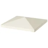 BlingBin Pavillon-Ersatzdach Ersatzdach für Pavillon 3 x 3 m, wasserdicht Pavillondach, 370 g/m2, 298 x 298 cm (1er set, 298cm x 298cm), Ersatzbezug für Gartenpavillon, Ersatzteile aus Oxford-Stoff, 370 g/m2 weiß