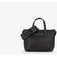Valentino Dea RE Shopper Kunstleder Schwarz/Silber