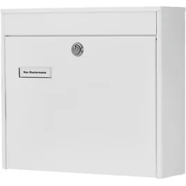 Burg Wächter Potsdam Zaun-Briefkasten 878 weiß