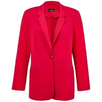 GOLDNER Damenblazer mit Reverskragen und Paspeltaschen in rot | Gr.: 40