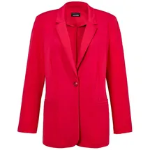 GOLDNER Damenblazer mit Reverskragen und Paspeltaschen in rot | Gr.: 40