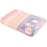BASSETTI POSILLIPO Tagesdecke aus 100% Baumwolle in der Farbe Lavendel L1, Maße: 180x255 cm