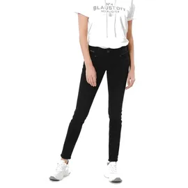 Herrlicher Gila Slim Reused Denim Black Jeans (27W/32L, Tempest) - 27 Lang