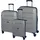 check.in ST. LOUIS Koffer-Set 3-tlg. taupe/blau