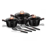 Berlinger Haus Topf-Set 4-tlg. Suppentopf + 3 x Kochtopf