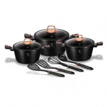 Berlinger Haus Topf-Set 4-tlg. Suppentopf + 3 x Kochtopf