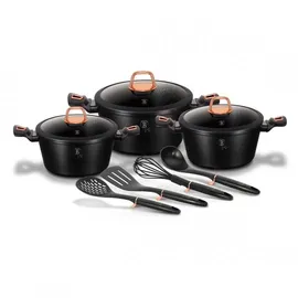 Berlinger Haus Topf-Set 4-tlg. Suppentopf + 3 x Kochtopf