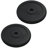 vidaXL Hantelscheibe 40 kg Gusseisen