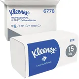 Kleenex® Papierhandtücher 6778 Large Interfold-Falzung 2-lagig 1.860 Tücher