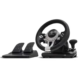 Spirit Of Gamer Race Wheel Pro 2 Lenkrad Schwarz/Silber PS4/PC/Xbox One