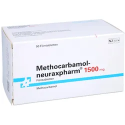 METHOCARBAMOL-neuraxpharm 1500 mg Filmtabletten 50 St