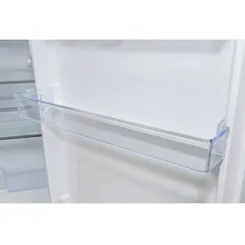 Exquisit KS16-V-H-010D Kühlschrank (133 l, 850 mm hoch, Inoxlook)