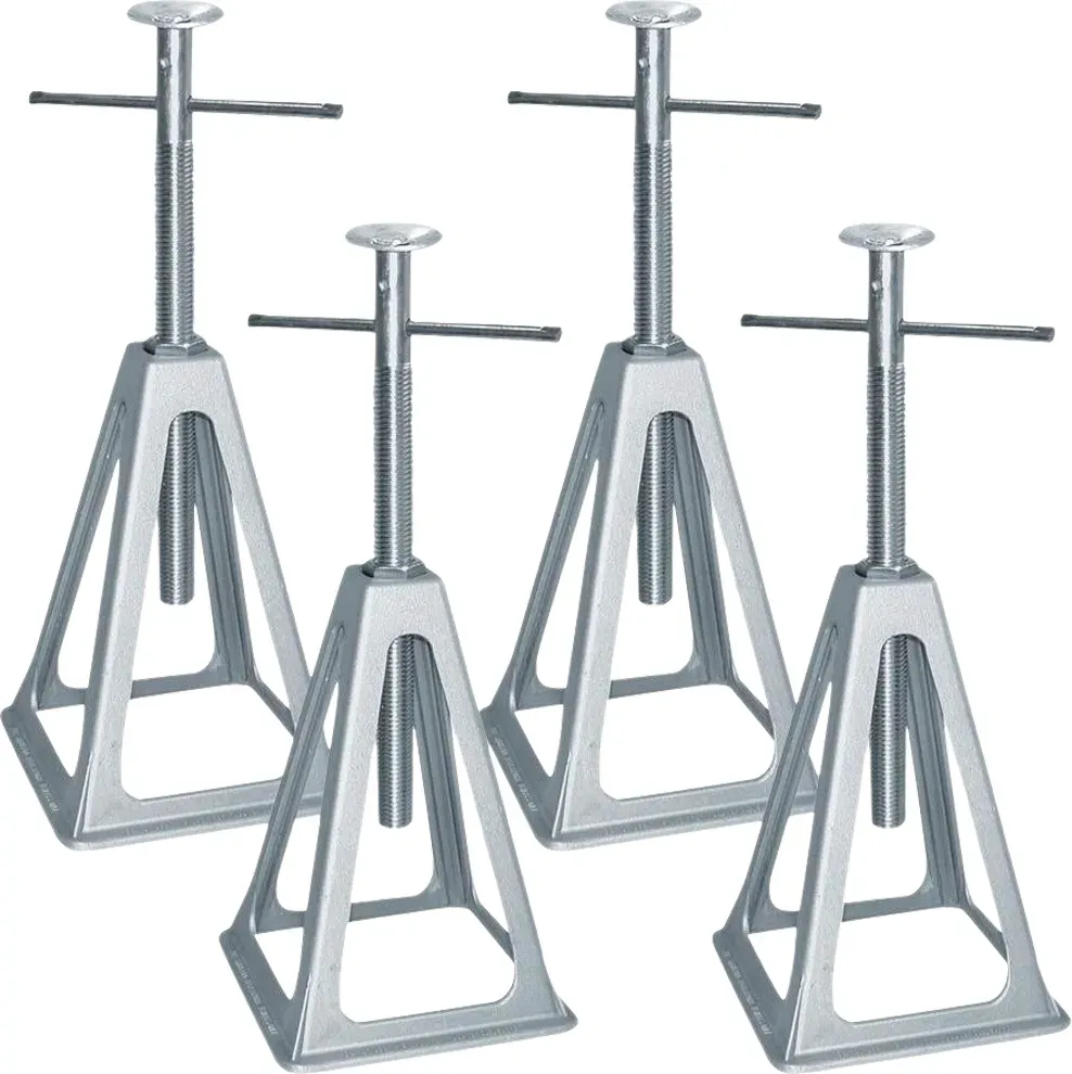 Berger Stützbocksatz aus Aluminium höhenverstellbar 4er-Set