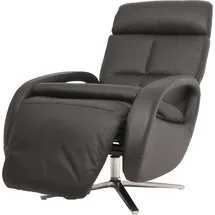 Mendler Relaxsessel HWC-L11 Voll-Leder schwarz