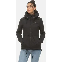 Ragwear Jacke DANKKA Übergangsjacke mit Reißverschluss und Kapuze