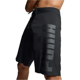 Puma Badeshorts Long Board Schwarz M