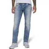 Camp David Straight-Jeans »NI:CO:R611« mit markanten Steppnähten 33, Länge 30, light vintage, , 10663620-33 Länge 30