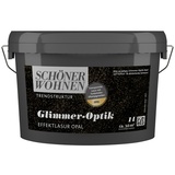 Schöner Wohnen Trendstruktur Glimmer-Optik Effektlasur 1 l opal