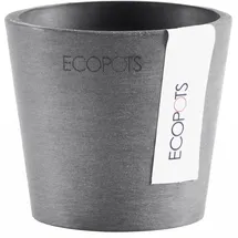 ecopot Ecopots Pflanztopf Amsterdam Mini Grau 8 cm