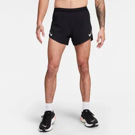 Nike AeroSwift 4in split shorts schwarz M
