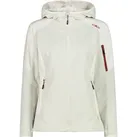 CMP Damen Light Softshell Hoodie Jacke (Größe XL, weiss)