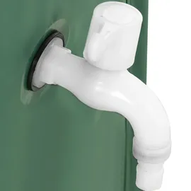 Hillvert Faltbarer Regenwassertank 750 l grün