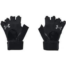Under Armour M's Weightlifting Gloves, atmungsaktive Gym Handschuhe mit Handfläche aus Leder, verstellbare Trainingshandschuhe