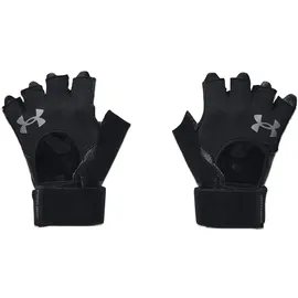 Under Armour M's Weightlifting Gloves, atmungsaktive Gym Handschuhe mit Handfläche aus Leder, verstellbare Trainingshandschuhe