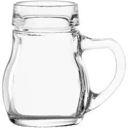 12x Oberglas Williams Pure Schnapsgläser mit Henkel 40 ml / 12 x Digestif Gläser in Birnenform/Schnapsgläser 4 cl/Besondere Shotgläser