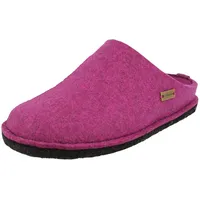 Haflinger Flair Soft Filzpantoffeln aus Wollfilz Hausschuh Maulbeere (101) Gr. 41