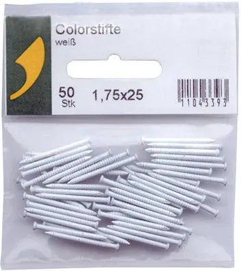 SBV Kleineisenwaren -  weiß / 1,75 x 25 / A 3