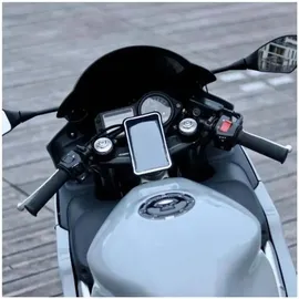 Shapeheart französische Innovation, Telefonhalterung Sportmotorräder Lenkerhälften. Handyhalterung für Sportmotorräder, Anti-Vibration, wetterfest universell einsetzbar