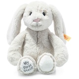 Steiff Soft Cuddly Friends My first Steiff Hoppie Hase hellgrau 242342
