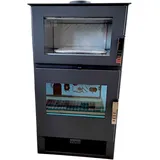 NEU: VERSO F-INOX Kaminofen Backfach Edelstahl 9 kW Mehrfachbelegung  BImSchV2