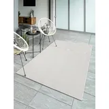 The CarPET Teppich THE CARPET "Mistra", beige (creme), B:80cm H:10mm L:150cm, Polypropylen, Teppiche, Teppich, moderner robuster In und Outdoor Teppich