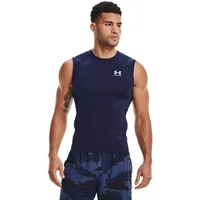 Under Armour HeatGear Armour Kompressions-Tank-Top Herren 410 midnight navy/white XL