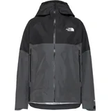 The North Face JAZZI Hardshelljacke Damen in anthracite grey-tnf bla, Größe L - grau