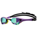 Arena Cobra Ultra Swipe Mirror verspiegelte Schwimmbrille für Schwimmbad, Wettbewerb, Violett